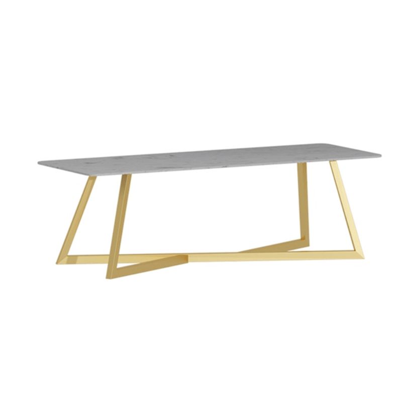 Modern 1/7 Pieces Dining Set Rectangle Stone Dining Table for Living Room