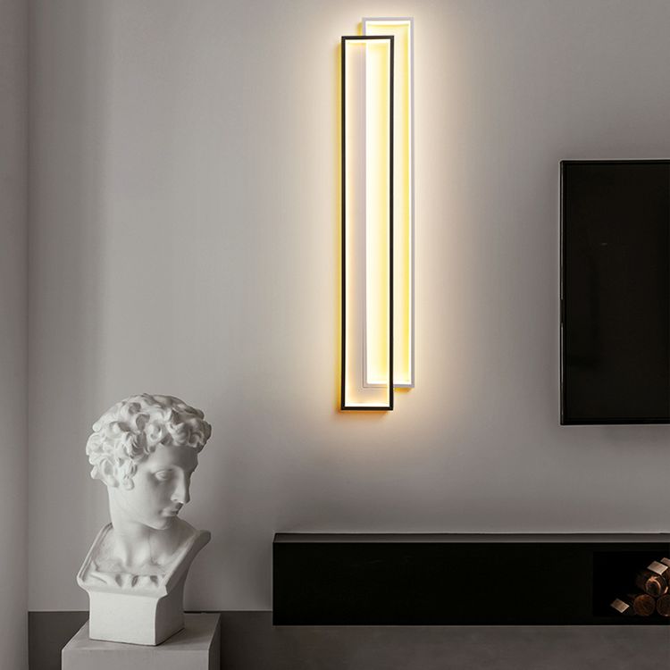 Simplicité lampe à la ligne rectangle des lampes murales intérieures