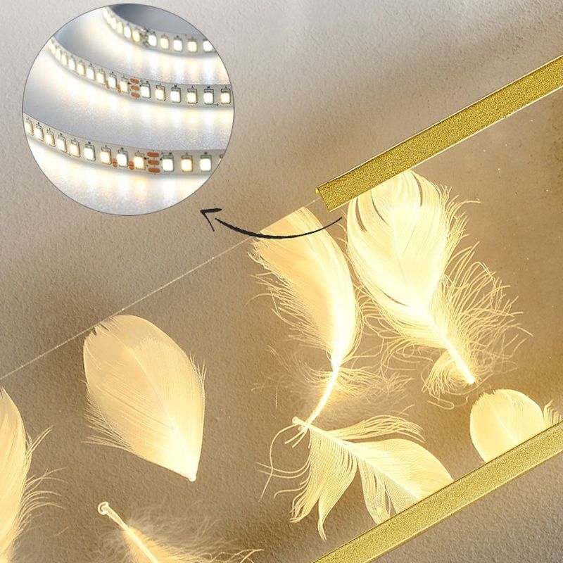 Modern Style Wall Mount Light LED Wall Light with Acrylic Shade for Bedroom