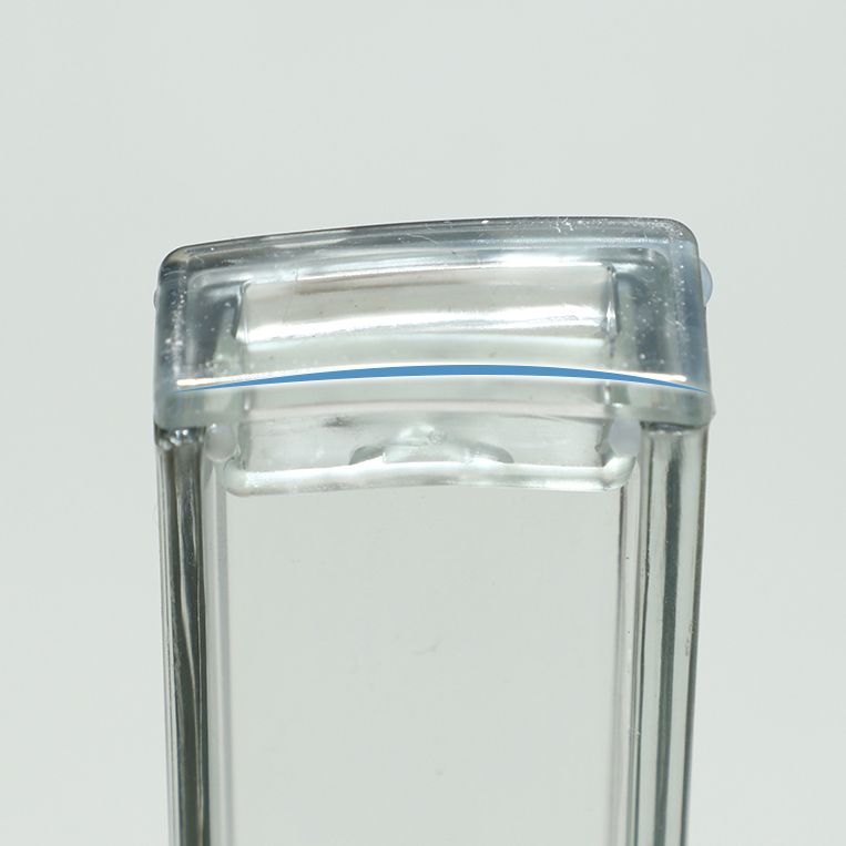 Glam Indoor-Outdoor Acrylic Chair Backless Stacking Side Chair