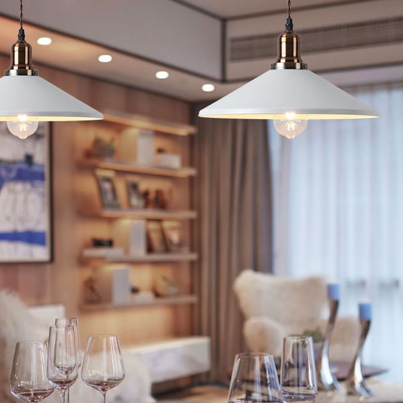 Metal Suspension Pendant Light Industrial Pendant Lighting Fixture