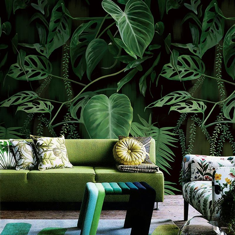 Photo Style Jungle Wall Art Extra Large Mural Wallpaper for Living Room, Made to Measure