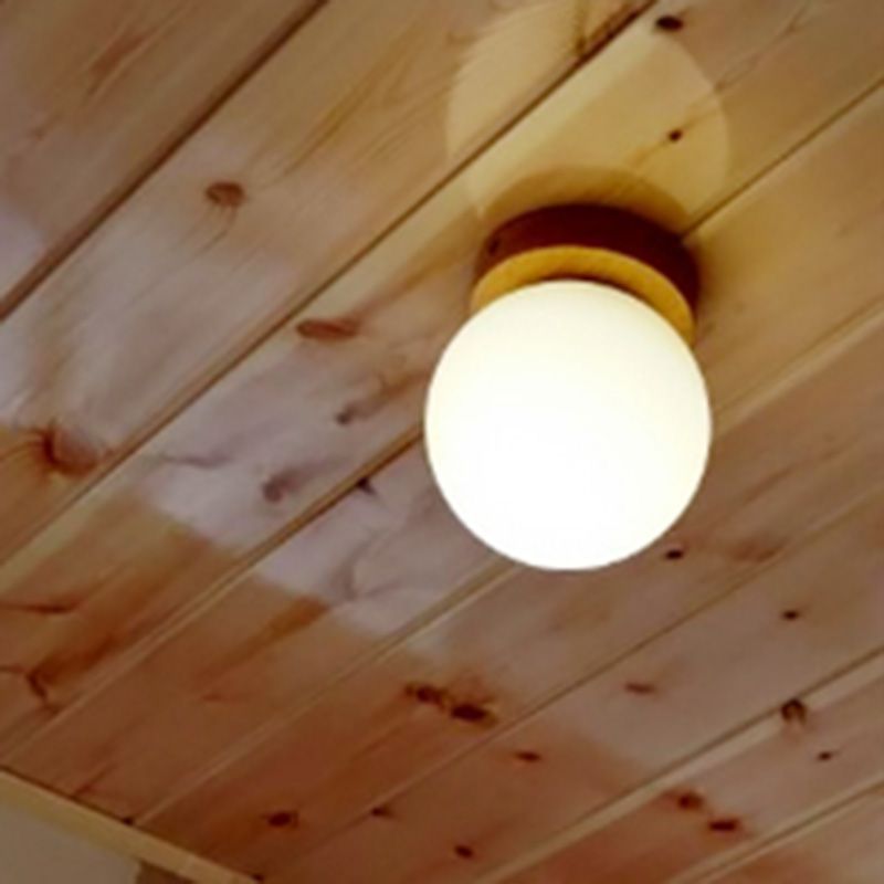 Plafond ombragé Fixture moderne Style moderne Couloir en bois Légère ébullition en Beige