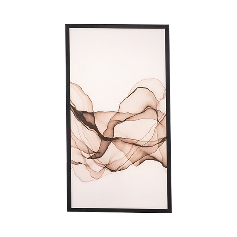 ASIA LED Mur mural lampe acrylique RECTANGE RECTANGE MOTEUR SUMPE