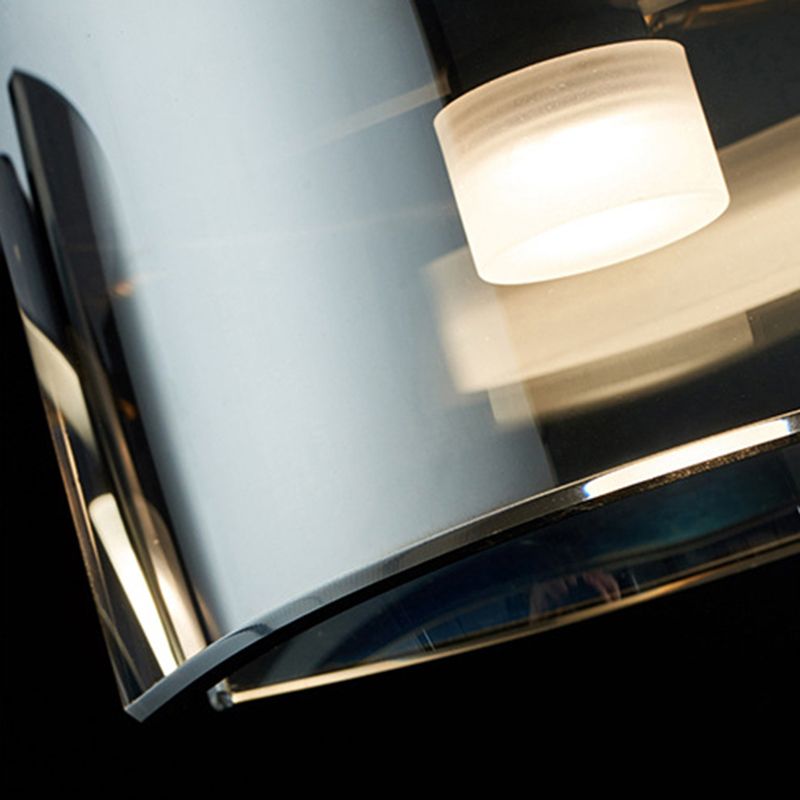 Nordic LED Island Lighting Fixture Simple Glass Pendant Light for Dining Room