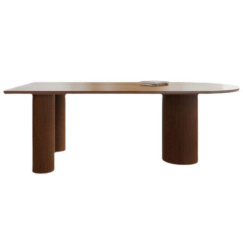 Pine Solid Wood Dining Table Contemporary Dining Table for Kitchen