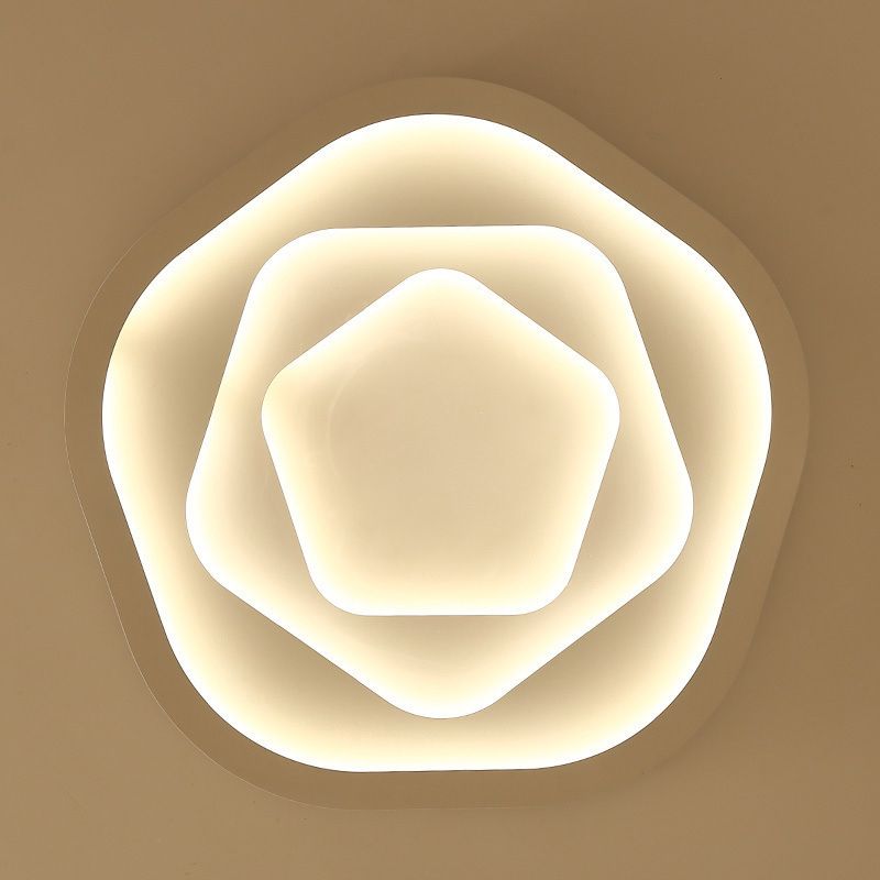 Geometrische inbouwlamp Moderne acrylinbouw