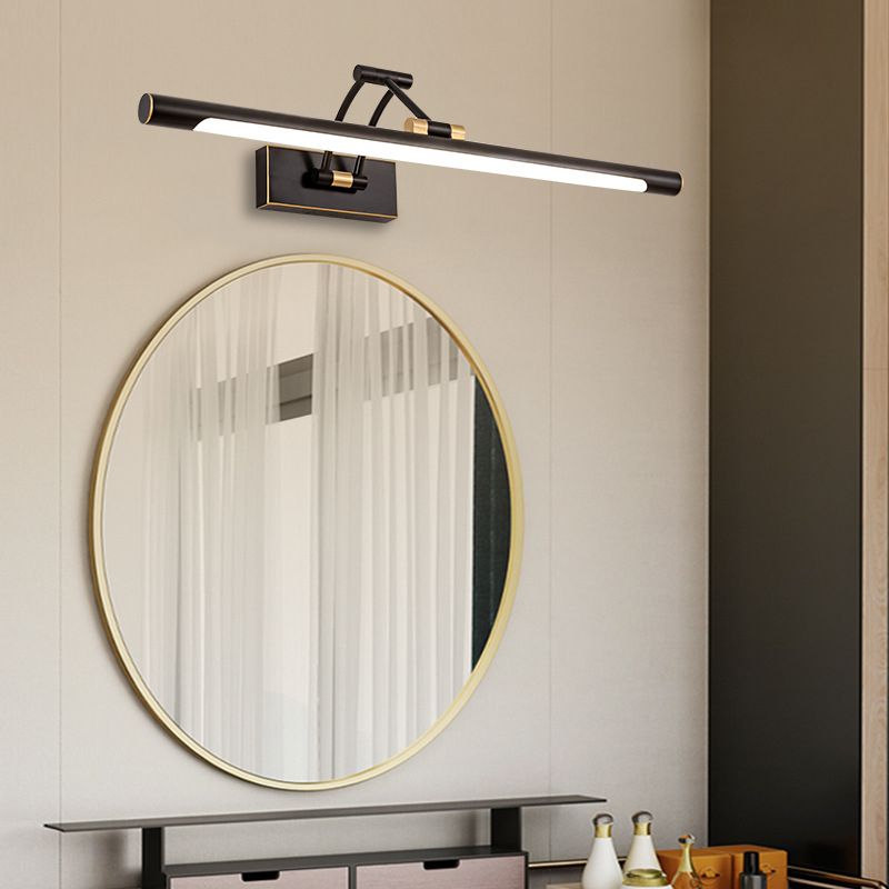 Metal Linear Vanity Wall Sconce Modern Style 1 Light Vanity Lighting Fixtures