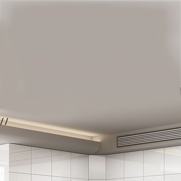 Engineered Wood Wardrobe Cabinet Modern Style White Armoire with Garment Rod