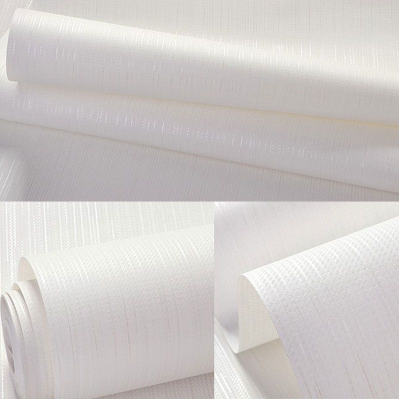 Textured Surface Wall Covering in Soft Color Non-Woven Fabric Wallpaper for Home Decor, 31'L x 20.5"W