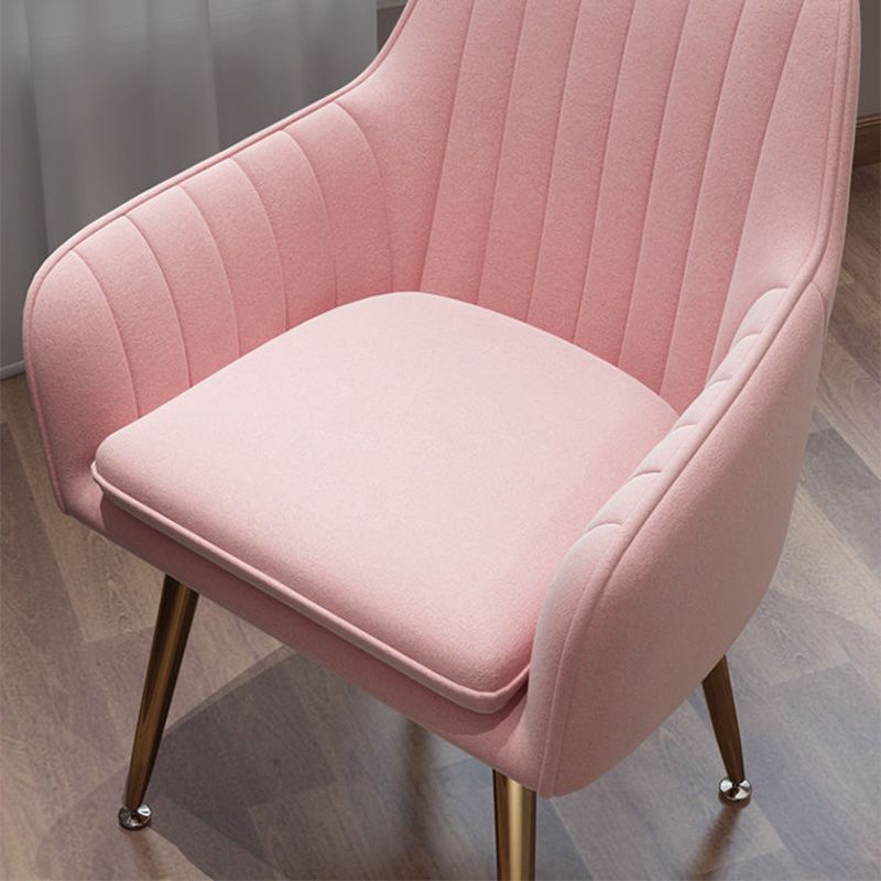 20.08"L x 20.08"W x 31.89"H Modern Sewn Pillow Back Flared Arms Parsons Chair