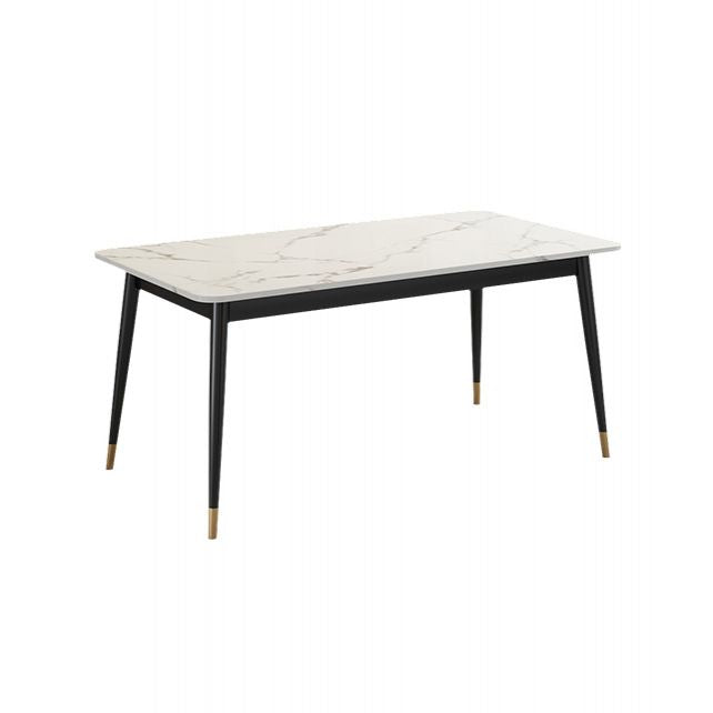 Modern Style Sintered Stone Dinette Set with Rectangle Table Dining Room Furniture for Dining Room