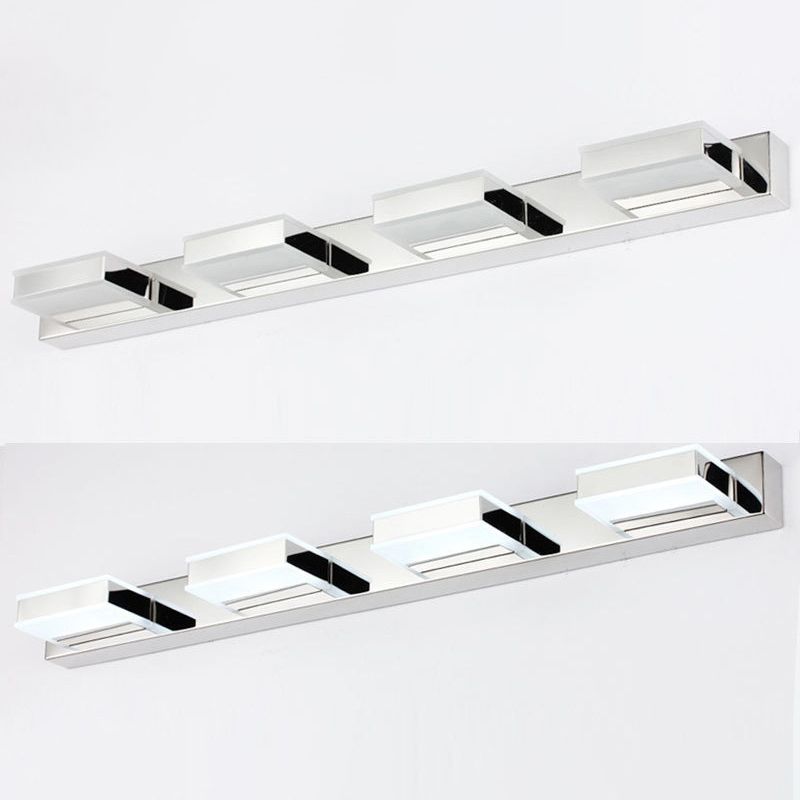 Éclairage mural de vanité géométrique