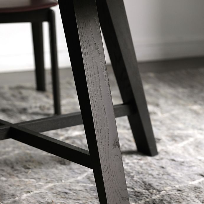 Modern Dining Table Round Wooden Dinner Table for Dining Room
