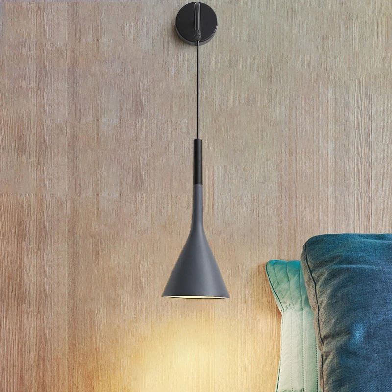 Contemporary Wall Light Metallic Wall Light Sconce for Kids' Room