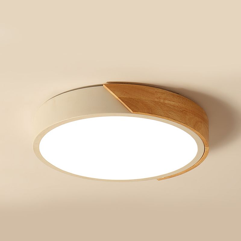 Luz de techo de color de la Sala de estar macron marco metálico luz de techo LED