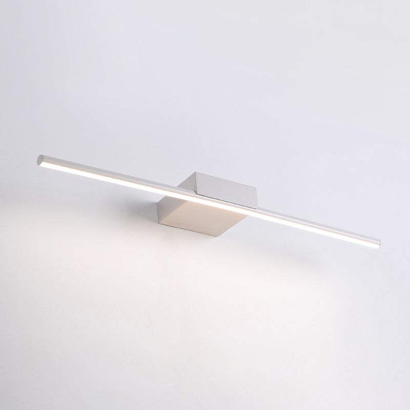 Lineares Metall Waschtisch Wandlicht Minimalismus 1-Licht Wandleuchte für Badezimmer