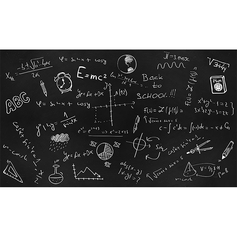 Water-Resistant Blackboard Wall Art Minimalist Wall Covering for Cafe Decoration