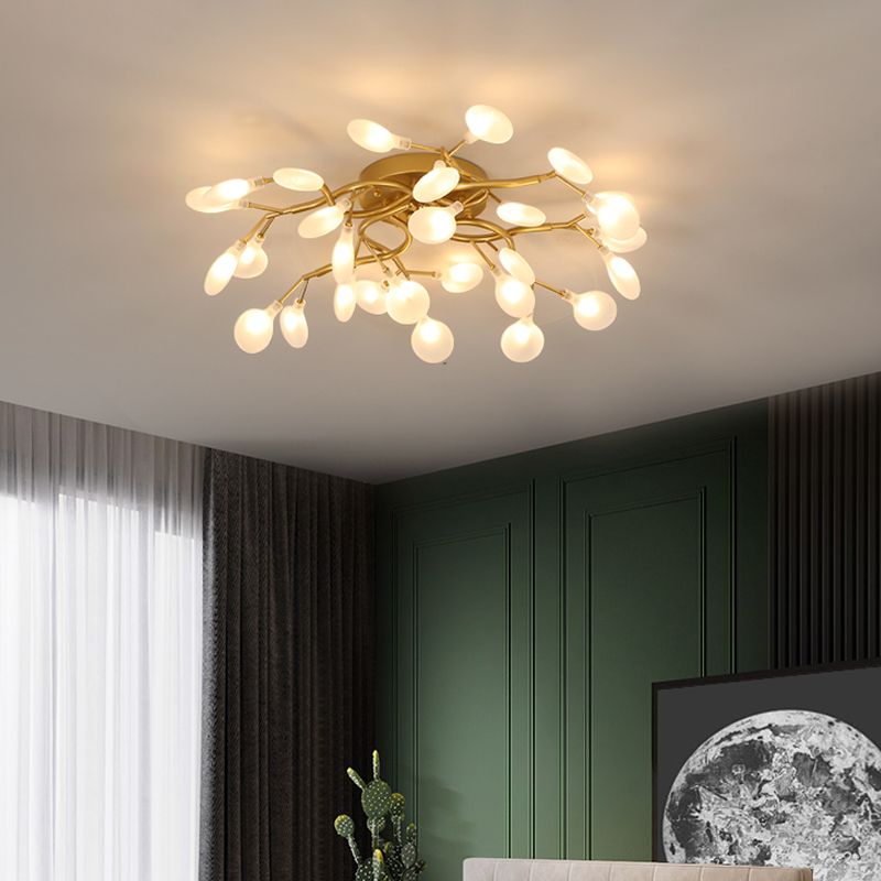 Firefly Flush Ceiling Light Contemporary Metal Wohnzimmer LED Flush Mount Beleuchtung