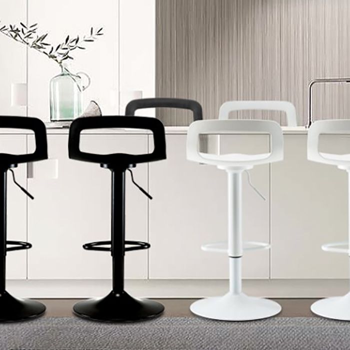 Contemporary Liftable Bar Stool Metal Bar Stool for Restaurant
