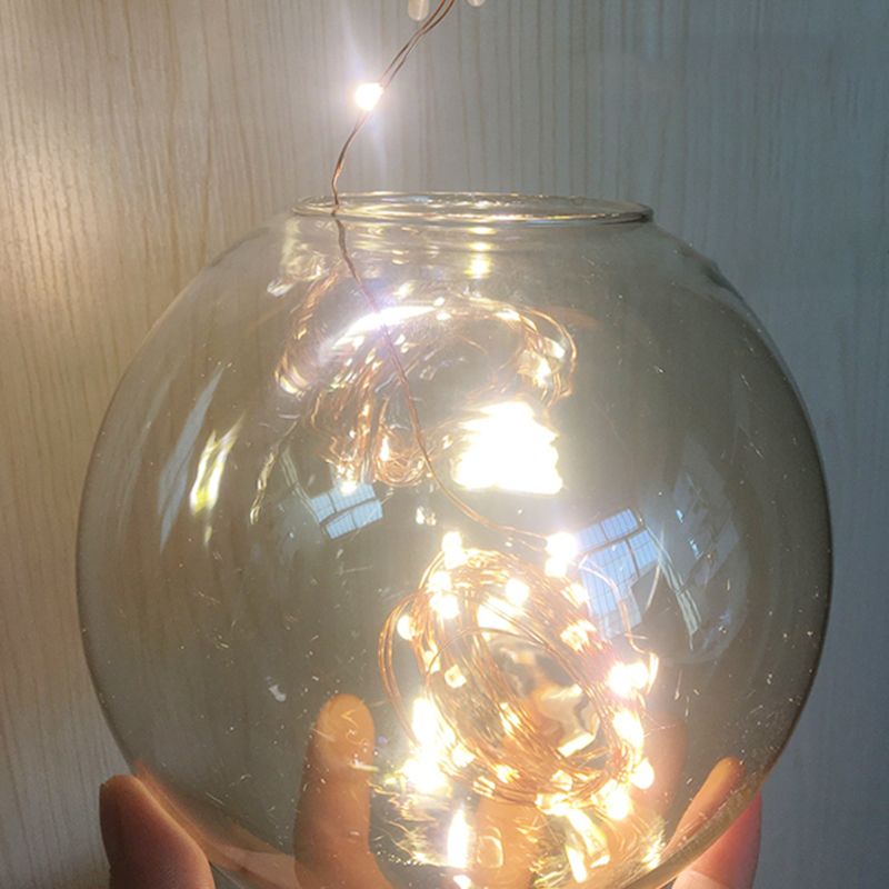 Globe Wall Sconce Gypsophila Style Glass Sconce Wall Light for Bedroom