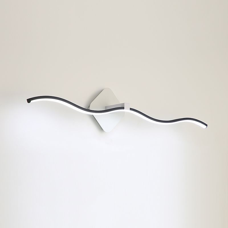 Accesorio de iluminación de tocador ondulado Maltal Baño LED LEULA MUNTA MUNTA MUNTA