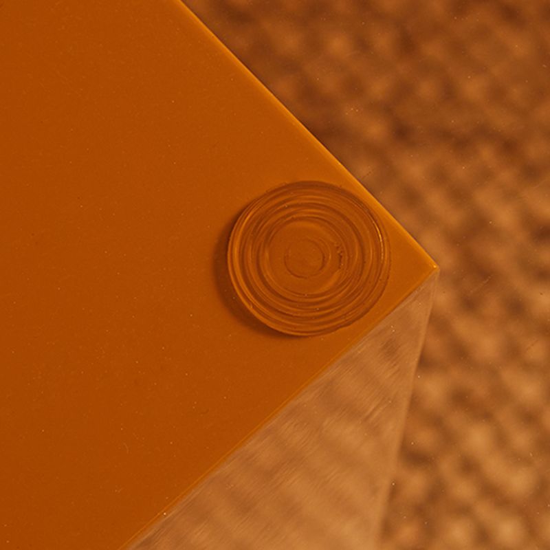 Modern Oval Glass Top Coffee Table with White Wooden Base Cocktail Table