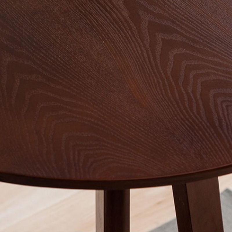 Contemporary Round Bar Set 1/3 Pieces Wooden Pub Table Set for Home