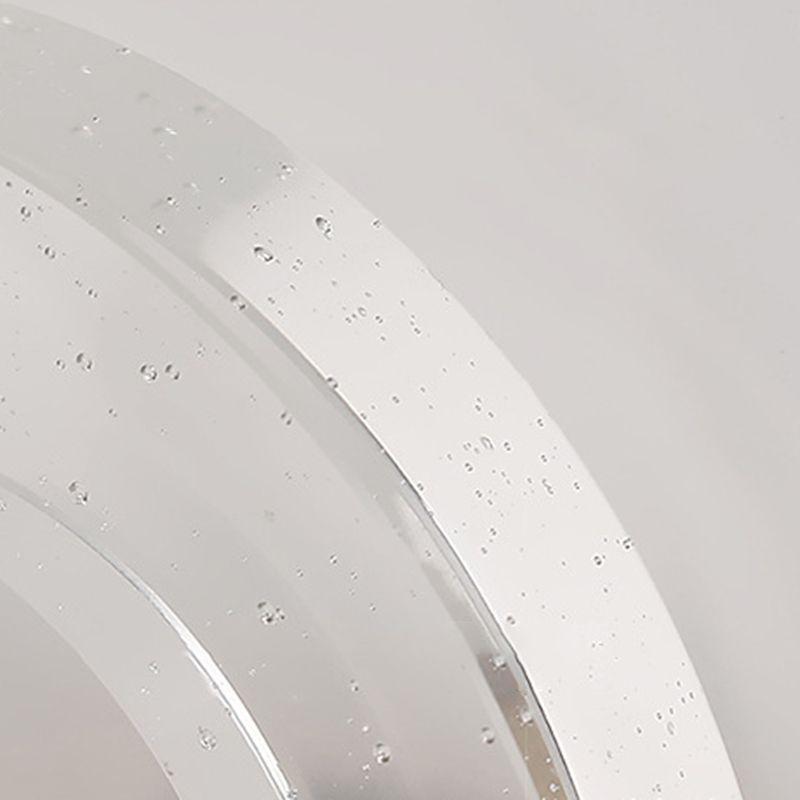 1 Light Circle Wall Lamp Simplicity Metal Wall Mounted Light Fixture