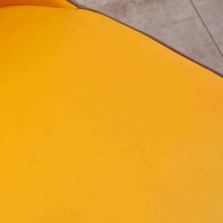 Scandinavian Indoor Arm Chair Parsons Back Upholstered Metal Dining Room Chair