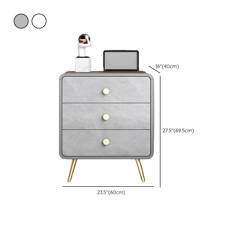 Glam Dresser Manufactured Wood Storage Chest with 3/4/5 Drawers