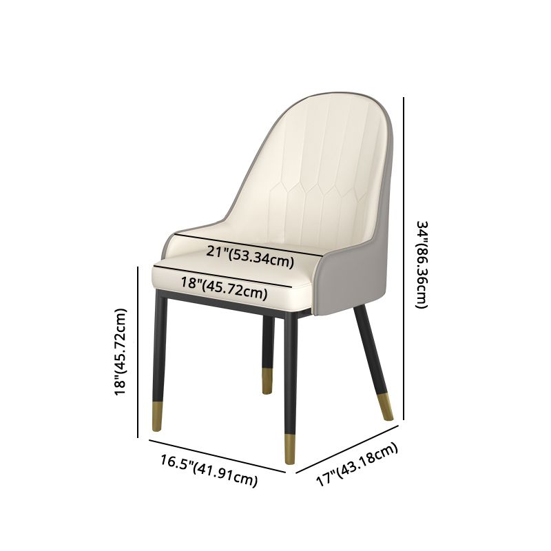 Modern Style Sintered Stone Dining Table with White Table and 4 Legs Base for Home Use