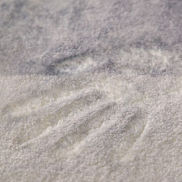 Apricot Minimalist Indoor Rug Polyester Abstract Carpet Anti-Split for Indoor Room