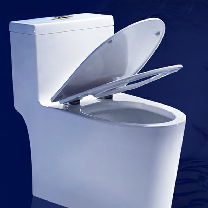 Modern Ceramic White Flush Toilet Floor Mount Urine Toilet for Washroom