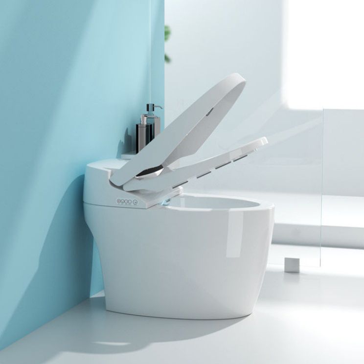 Contemporary One-Piece Toilet Bowl Floor Mounted Urine Toilet for Washroom