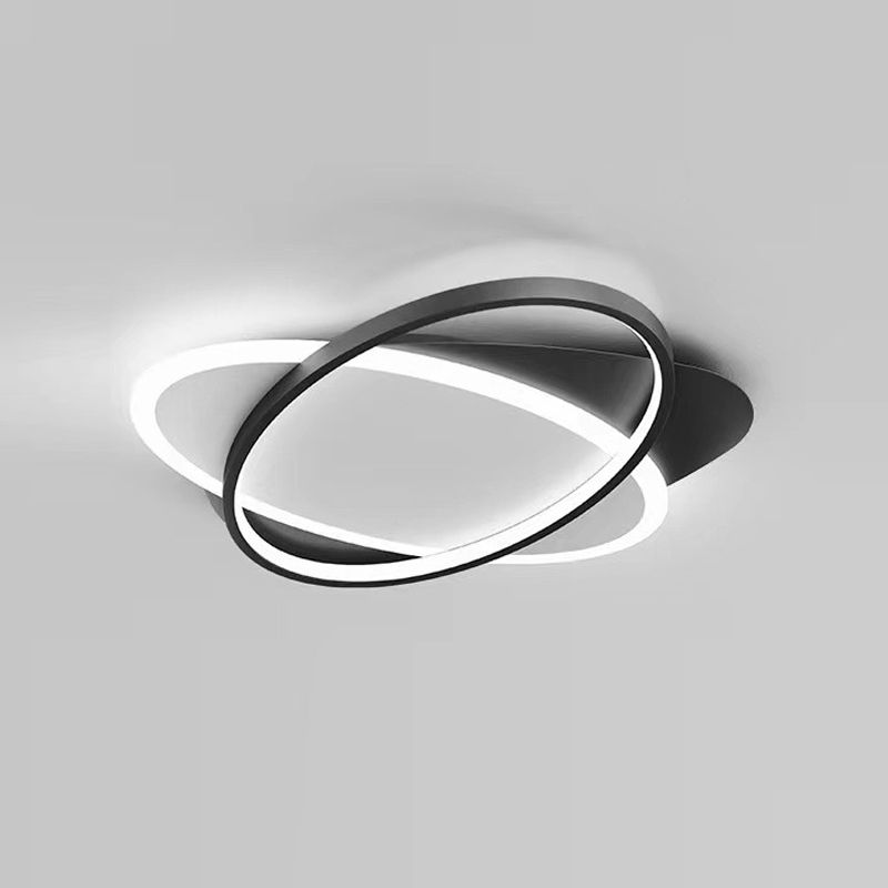 Metalen Geometrisch Plafond Lamp Armatuur Moderne Stijl LED Plafond Mount Light Fixture