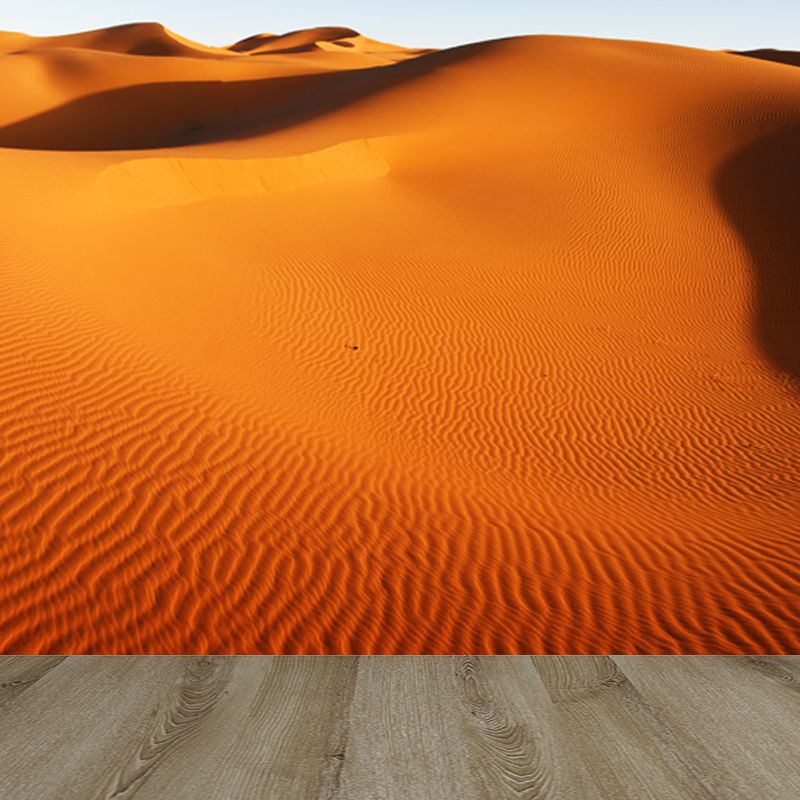 Waterproof Dune Wallpaper Mural Modern Non-Woven Fabric Wall Decor, Custom Printed