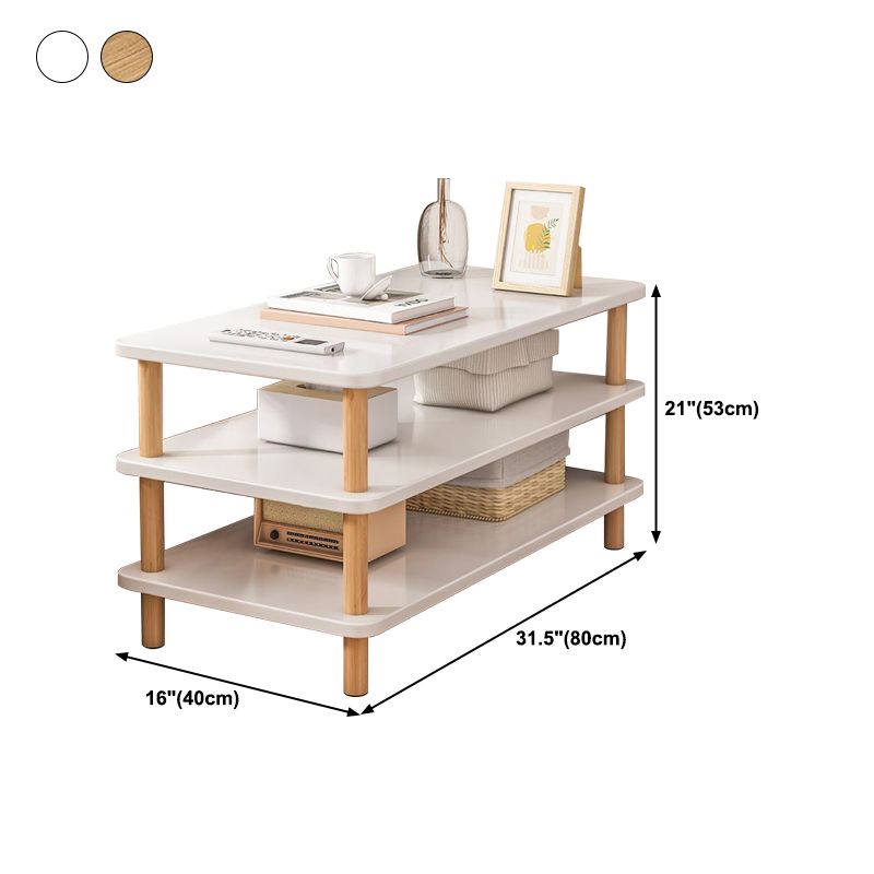 Modern Style Bookshelf in Multiple Colors Engineer Wood Bookcase