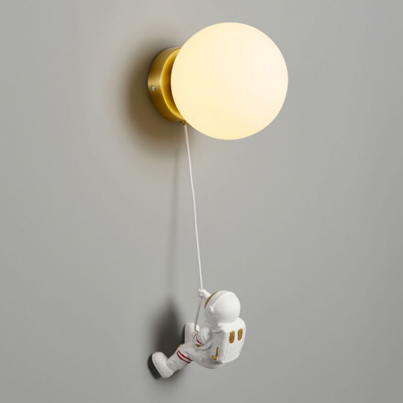 Children Polish Finish Lighting Flush Mount Wall Light for Foyer