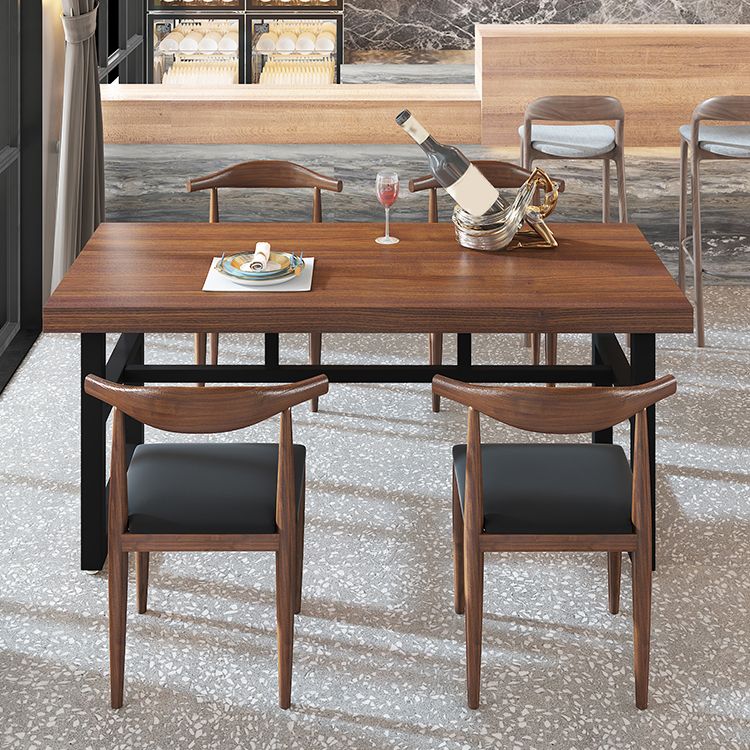 Modern 1/3/5 Pieces Dining Set Rectangle Wood Dining Table for Kitchen