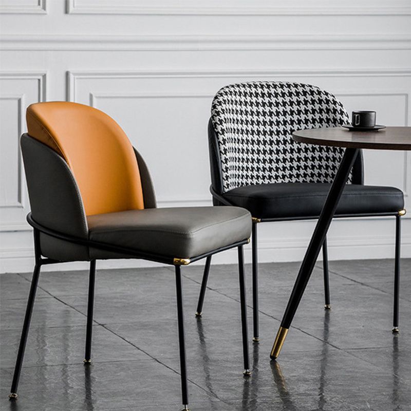 20.08" Wide Industrial Style Single Sofa Chair Pillow Back Armless Chair