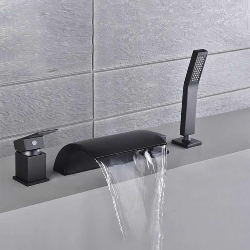 Contemporary Bath Faucet Trim Metal Deck Mounted Bathroom Faucet