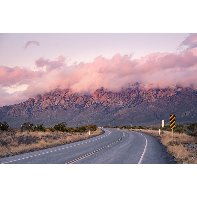 Environmental Wall Mural Wallpaper Highway Living Room Wall Mural