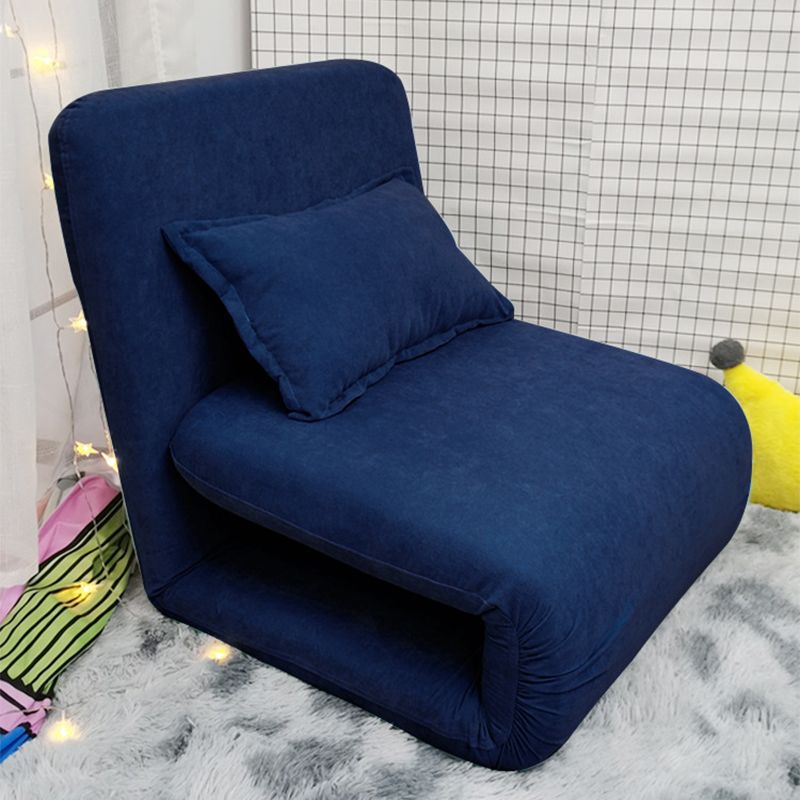 Linen Convertible Chair 25.6"L x 25.6"W x 27.5" H Chair for Living Room and Bedroom