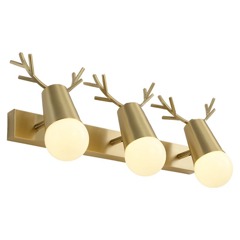 Lampade a sconde Golden Postmodern Lampada a parete multipla per soggiorno camera da letto