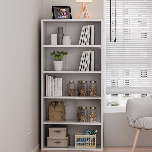 Modern Bookshelf Engineer Wood Standard Bookcase for Home Office