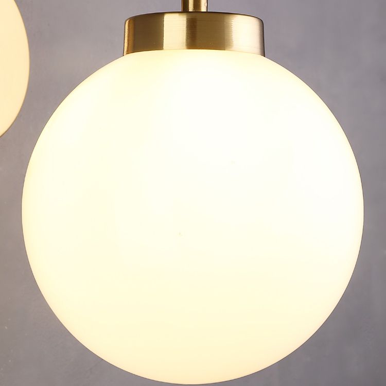 Lampada globale SCONCE Stile contemporaneo in vetro da letto da letto per la parete illuminazione da parete