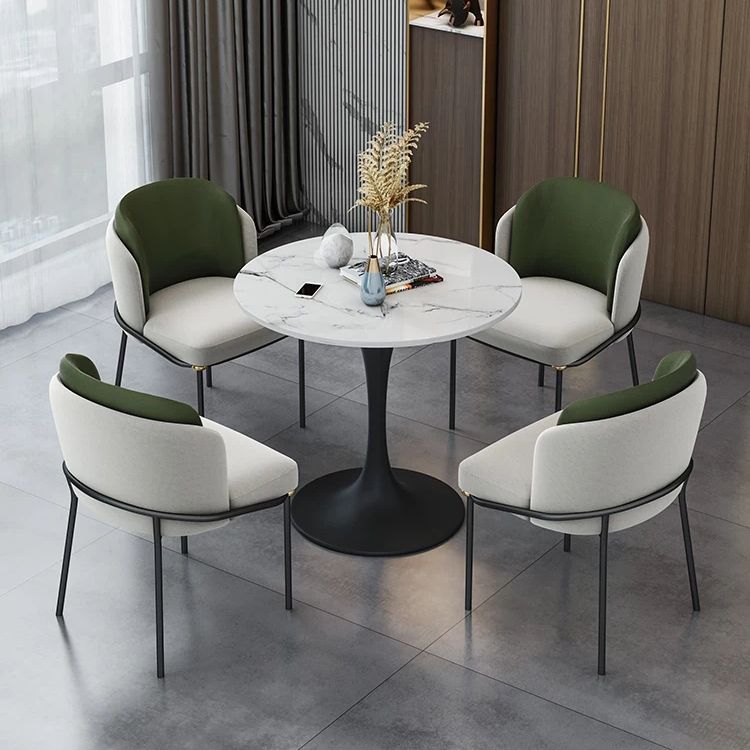 Modern 1/2/5 Pieces Sintered Stone Dining Set Dining Furniture Set /Separate Items