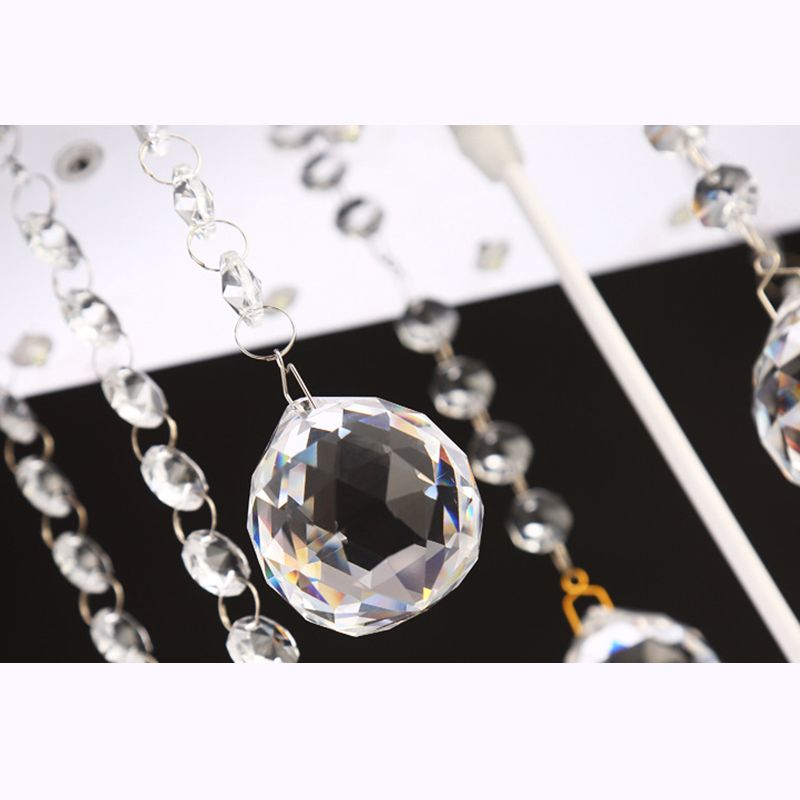 Salle à manger à teinte mondiale Crystal Crystal 3-Light Pendant moderne Lampe