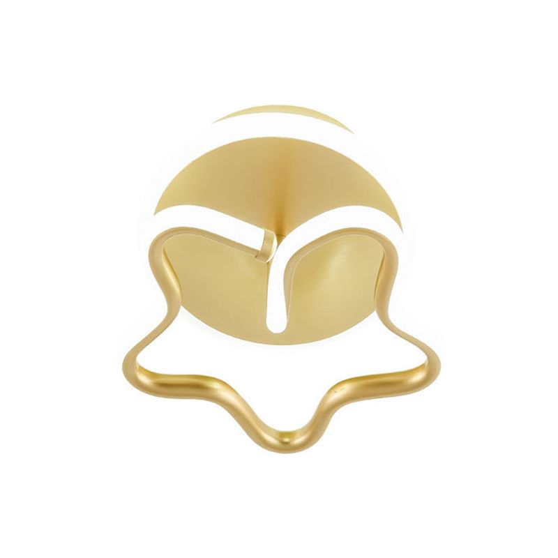 STAR ACRILICO ALIMINETTO ACCIORE MIMINISTRO MIMERISTICO BIANCO/GOLD/CAFFACHI LAMPARE SEMI A MONTRO SEMI IN LUCE COLDA/BIANCA PER